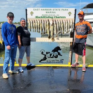 Fish for Walleye in Lake Erie