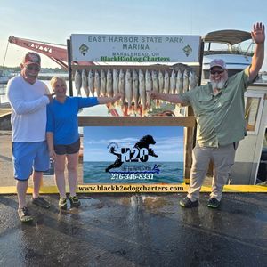 Fourth of July Walleye Fishing with BlackH2oDog Charters