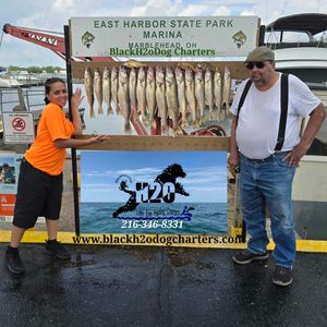 Lake Erie Walleye with BlackH2oDog Charters 
