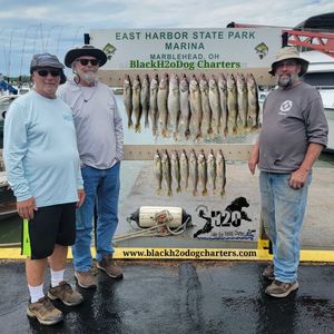 Wisconsin Brothers Bring Home Lake Erie Walleye 