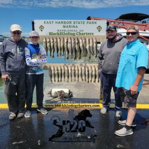 Grandfather and Grandson Walleye 