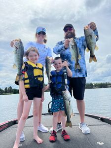 Family Bass Fishing in Florida