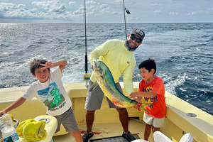 Reeling In an Exhilarating Mahi Mahi Catch on the River