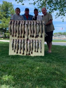 Bix Sluss Crew Lake Erie Walleye kings!