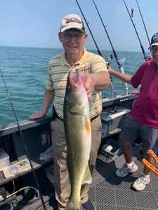 Brother Bill Brown with a Fish Ohio!
