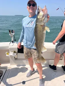 Lake Erie Fall Walleye & Sauger Action - 7hr Morning Trip Report