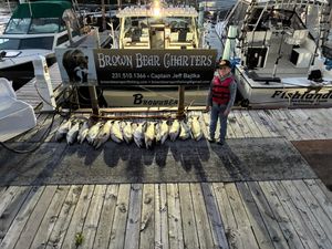 Hard work paid off with a great catch tonight! 🎣