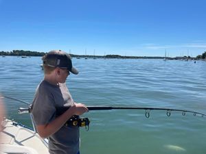 Start them young! Boston fishing trips