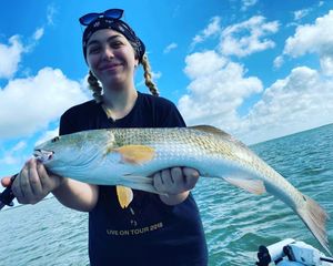 Rockport, TX Hooked a Large Redfish