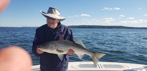 Striped bass- Fun to catch, better to eat! 