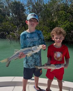 Snook Action Heating Up – Brother Duo on Fire!