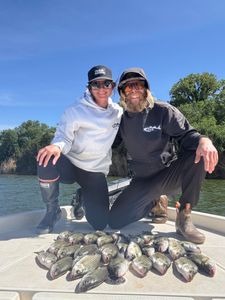 Massive School Found, Striper Released, and Dinner Secured