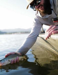 how fly fishing works