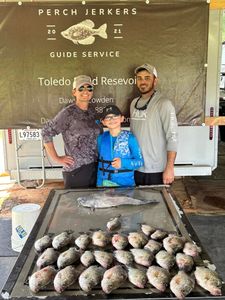 Steady Crappie and Bass Action on Toledo Bend