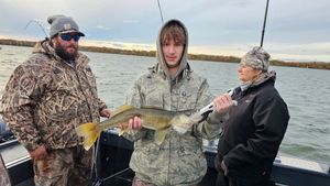 Father and Son Duo Enjoy Another Strong Day of Fishing