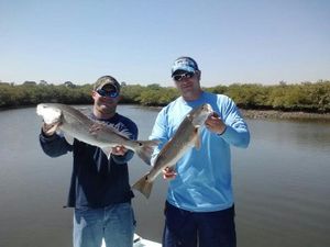 Action Packed Redfish Fishing In Florida
