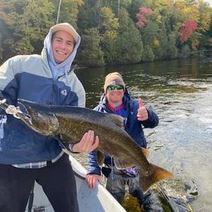 Salmon season is a little behind...