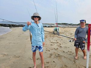Shore fishing adventure in Stone Harbor, NJ