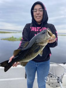 Rodman Reservoir 12-27 Christmas Bass Fishing