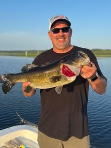 Rodman Reservoir en Fuego 