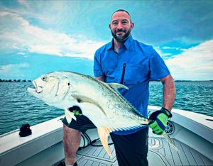 Hard-Fighting Crevalle Jack Stir Things Up