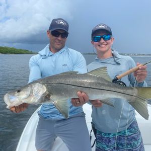Snook on Fly