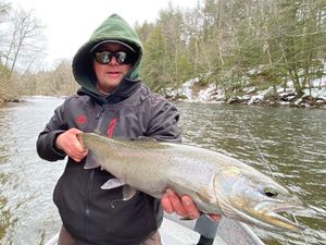 Salmon river NY fishing