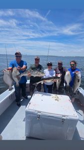 A productive day brought keeper fluke, steady striped bass action, and plenty of fresh fish for the crew.