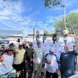 A first-place tournament finish and a successful fluke charter capped off an unforgettable weekend.