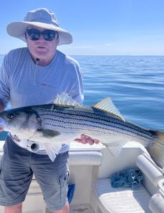 Perfect conditions, and fishing on our afternoon trip ￼