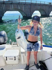 Family fishing and sandbar fun in Marathon