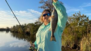 Fishing for Redfish in Choctawhatchee Bay