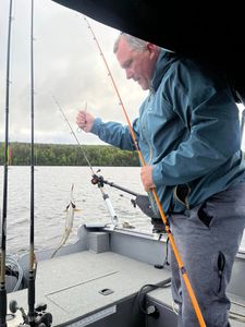 Maine Lake fishing with the best fishing guide