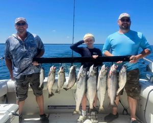 Prime July Weekdays and August Weekends Still Available—Contact Capt. Mike to Secure Your Date