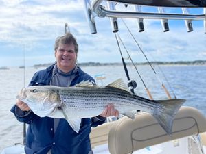 Striped Bass, Scenic Views, and Good Cheer: A Boston Fishing Excursion
