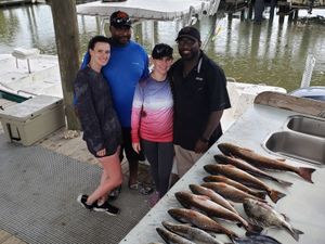 Inshore fishing charters in Louisiana