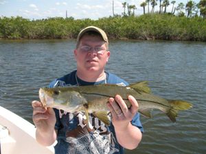 Fishing for Snook in Cyrstal River