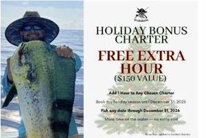 Holiday Bonus Charter with Bear Cut Bandit Charters in Miami, FL