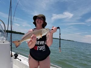 Exciting St Pete Fishing for Redfish!