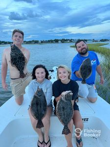Flounder frenzy in the heart of Swansboro