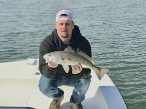 Redfish catch in NC's coastal waters.