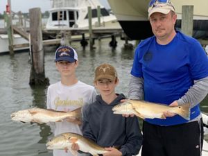 Hooked on redfish fishing in NC
