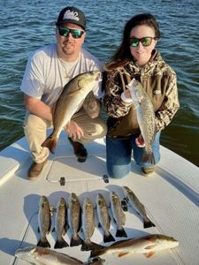 Trout and redfish galore in Swansboro, NC