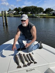 Had a wonderful day trout fishing in Swansboro