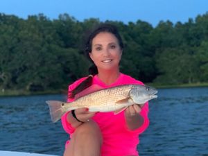 Trout fishing moments in Swansboro waters
