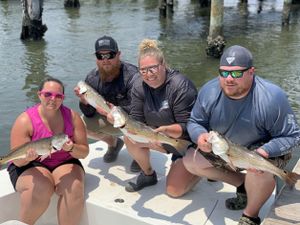 Redfish fishing experience in Swansboro, NC