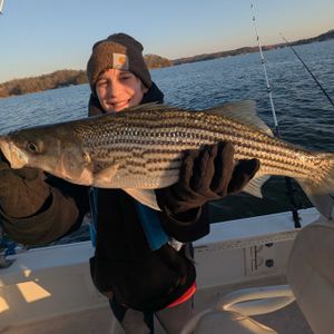 Chasing Monster Stripers on Lake Lanier: An Unforgettable Fishing Adventure
