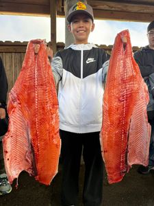 Family Salmon Chaos on Jaxon’s Revenge!