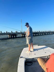 Bay fishing. Texas style!!