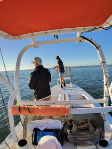 South Padre Speckled Trout Action - Half Day Winter Success